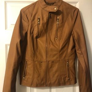 Lulu faux leather jacket